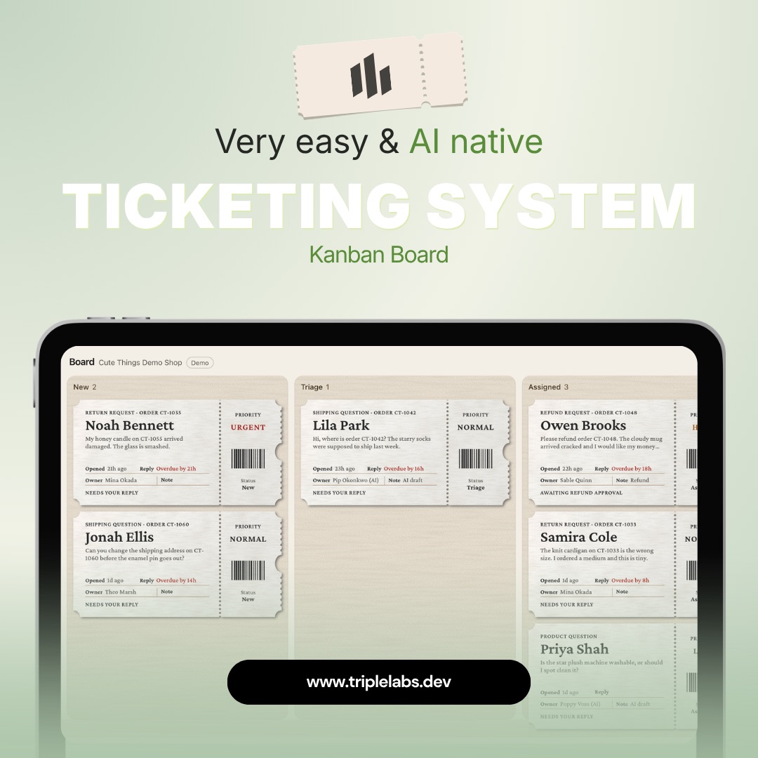 Illustrative studio task-board screen, not a production client result